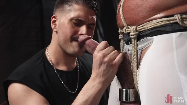 Bound For Pleasure: WoodxBound Edges Newcomer JD Manning Gay Porn 4