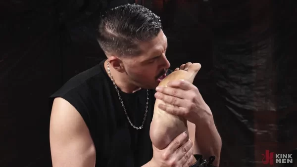 Bound For Pleasure: WoodxBound Edges Newcomer JD Manning Gay Porn 8