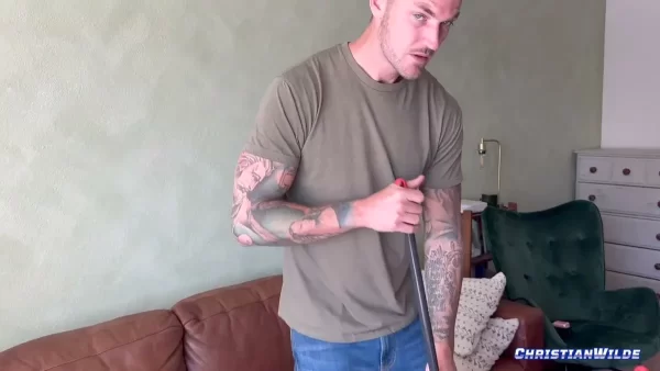 Christian Wilde's Cock Tease: A Slut's Impatience Punished Gay Porn 6