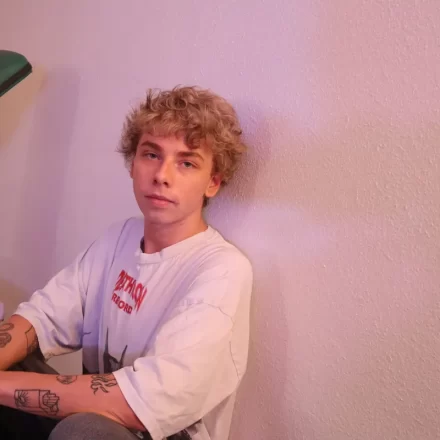 Curly Twink in a Lust-Filled Sketchy Sex Gang-Bang! Gay Porn