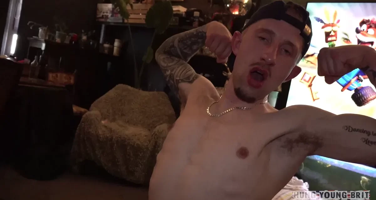Hung Young Brit: Jayden & Hunter's "Gaming" Session Gay Porn