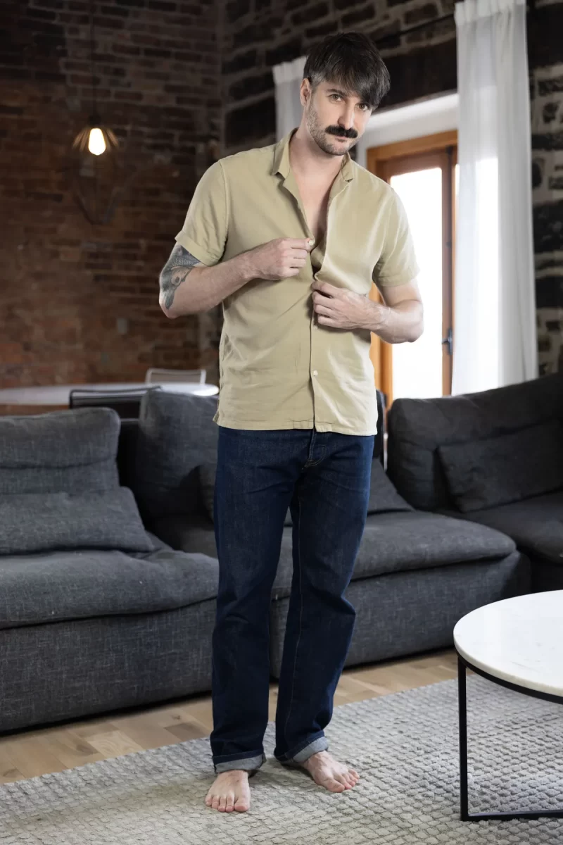 Joey Calls The Shots: Joey Mills & Seb Leblan Gay Porn 7