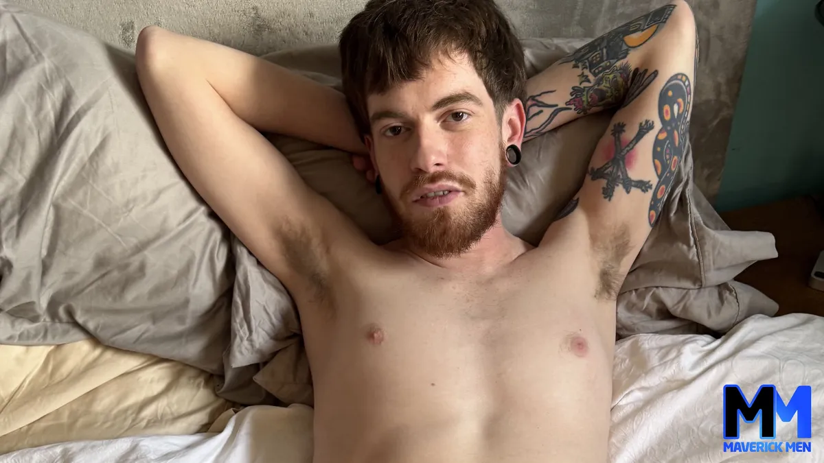 Maverick Men: Big-Dicked Leon's First Bottom Adventure Gay Porn
