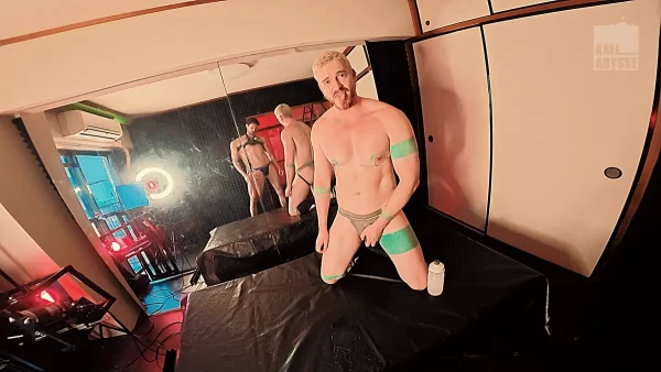 Nate's Initiation to Hard Fisting With Axel Abysse Gay Porn 11