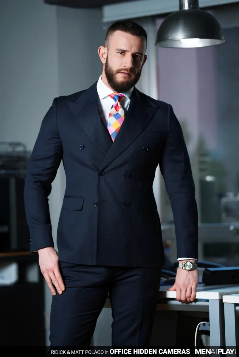 Office Hidden Cameras: Ridick & Matt Polaco Gay Porn 1