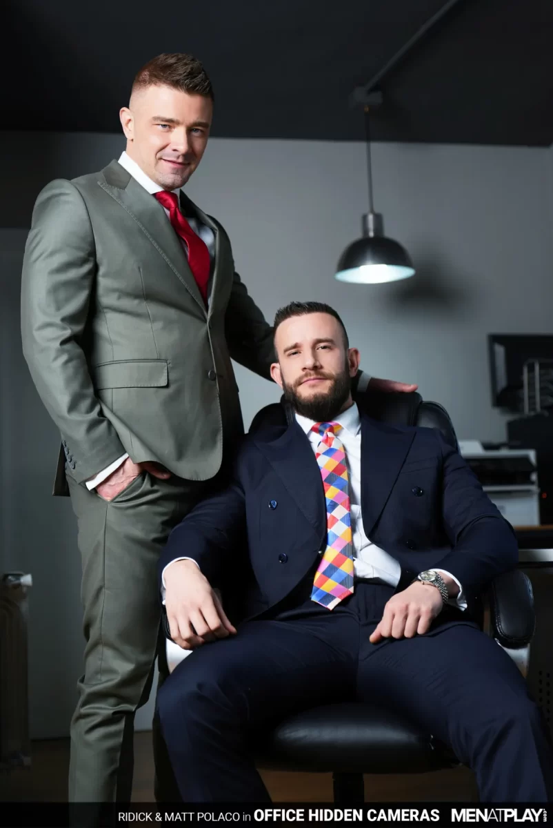 Office Hidden Cameras: Ridick & Matt Polaco Gay Porn 27
