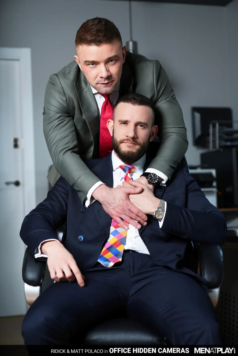 Office Hidden Cameras: Ridick & Matt Polaco Gay Porn 29