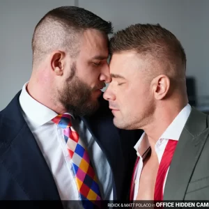 Office Hidden Cameras: Ridick & Matt Polaco Gay Porn