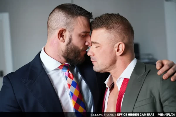 Office Hidden Cameras: Ridick & Matt Polaco Gay Porn