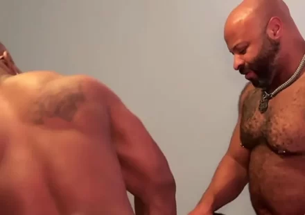 Private Playground's Wild Bear Threesome Gay Porn