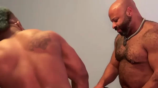Private Playground's Wild Bear Threesome Gay Porn