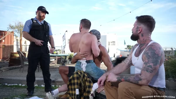 Re-Entry: Rocky Unleashed Tops Raw Miles Fallon Gay Porn 2