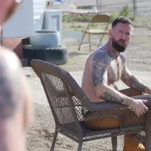 Re-Entry: The Final Bareback Orgy in Trailer Park Gay Porn