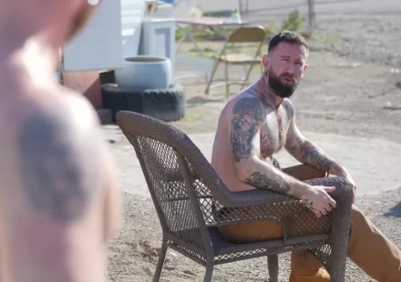 Re-Entry: The Final Bareback Orgy in Trailer Park Gay Porn