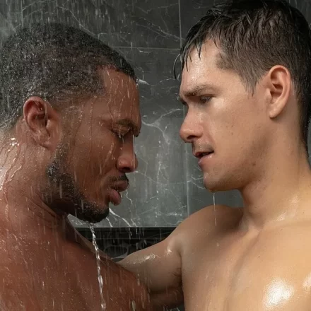 Sean Xavier & Zander Woodz Reunite for a Cool Shower Bang Gay Porn