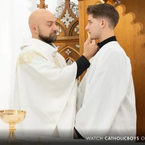 Sinful Sanctuary: Adam Snow & Dex Devall Defile the Altar Gay Porn