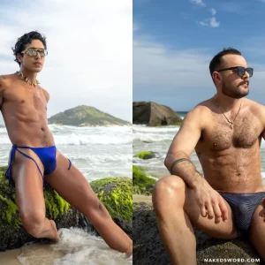 Sir Peter and Lvcas Ripardo: A Brazilian Bareback Hookup Gay Porn