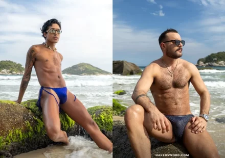 Sir Peter and Lvcas Ripardo: A Brazilian Bareback Hookup Gay Porn