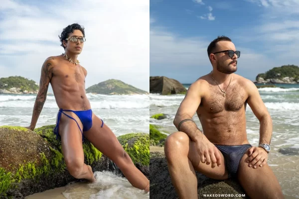 Sir Peter and Lvcas Ripardo: A Brazilian Bareback Hookup Gay Porn
