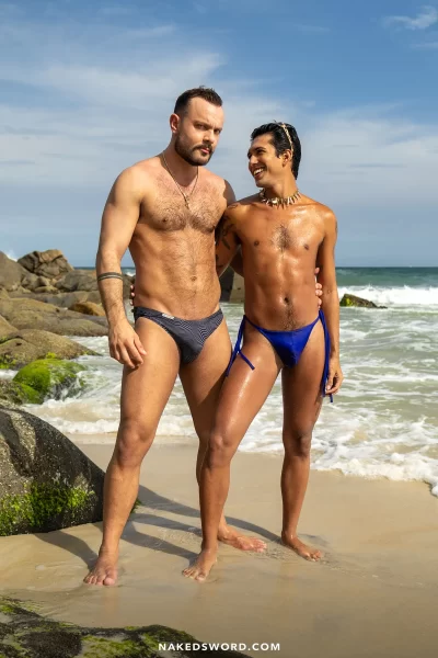 Sir Peter and Lvcas Ripardo: A Brazilian Bareback Hookup Gay Porn 8