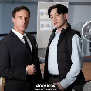 Stock Bros: Edward Terrant & Reese Rideout Gay Porn