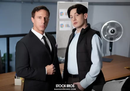 Stock Bros: Edward Terrant & Reese Rideout Gay Porn