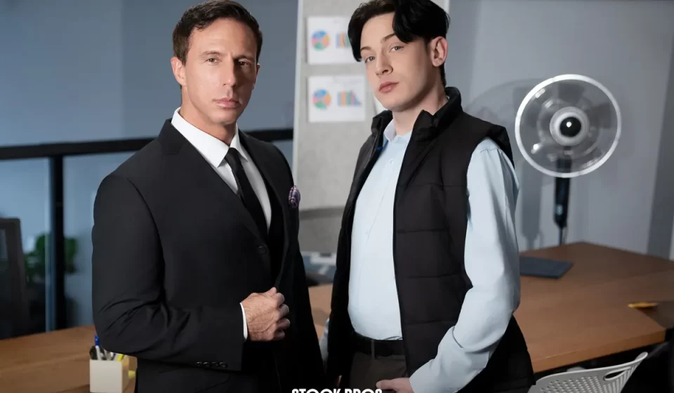 Stock Bros: Edward Terrant & Reese Rideout Gay Porn