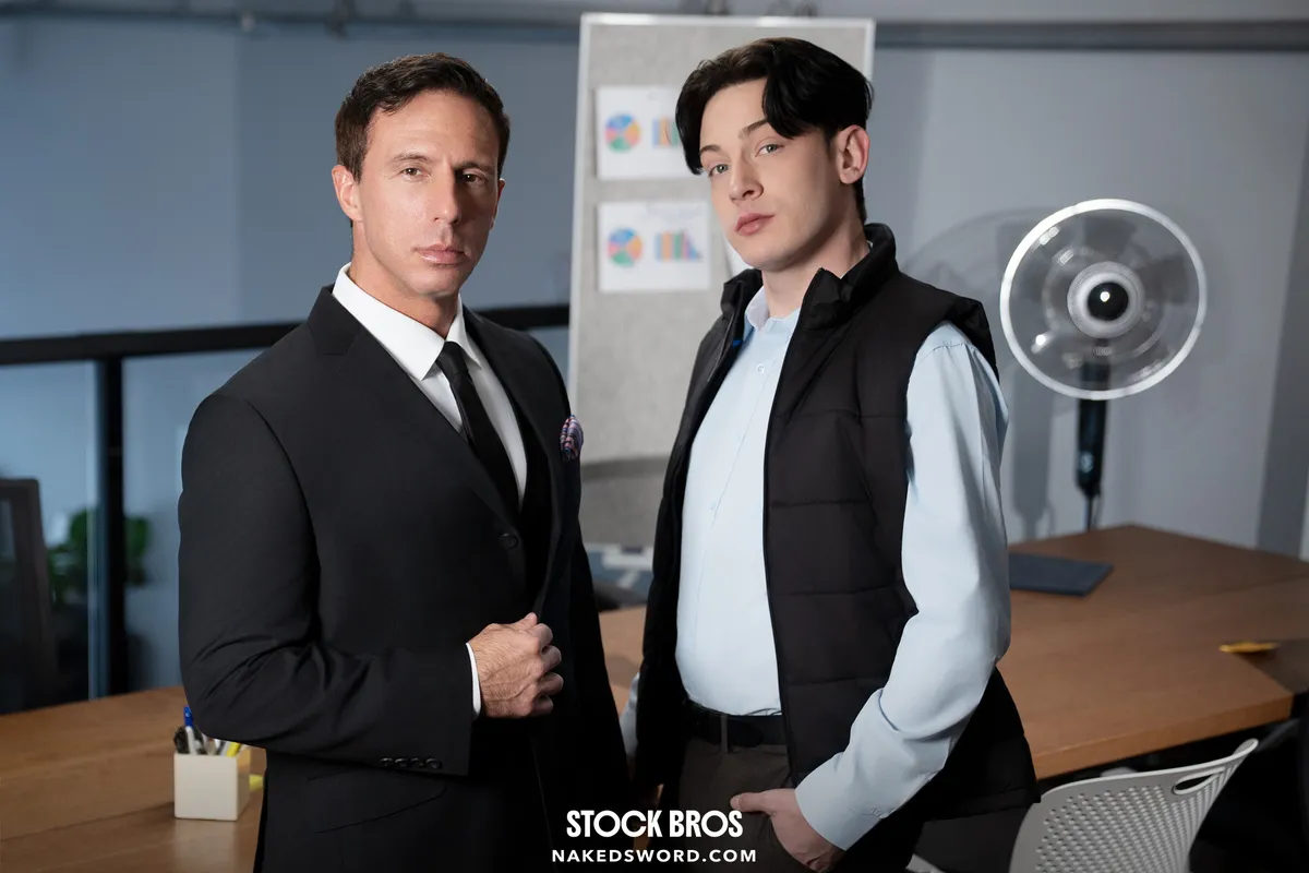 Stock Bros: Edward Terrant & Reese Rideout 3 Stock Bros: Edward Terrant & Reese Rideout Gay Porn