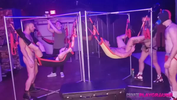 The Beginning of Private Playground XXX's Fisting Party Gay Porn 13