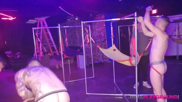 The Beginning of Private Playground XXX's Fisting Party Gay Porn 1