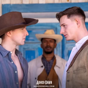 Wild West Trio: Serg Shepard, Caio Rodrigues & John Jai Gay Porn