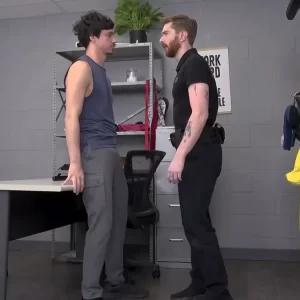 YoungPerps Cavity Search: Dakota Wonders & Jock the Stripper Gay Porn