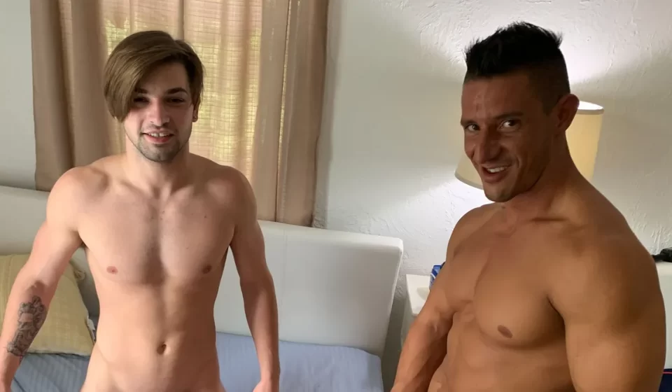 Aiden Asher’s Hole Devoured by Johnny Rapid & Jax Thirio Gay Porn