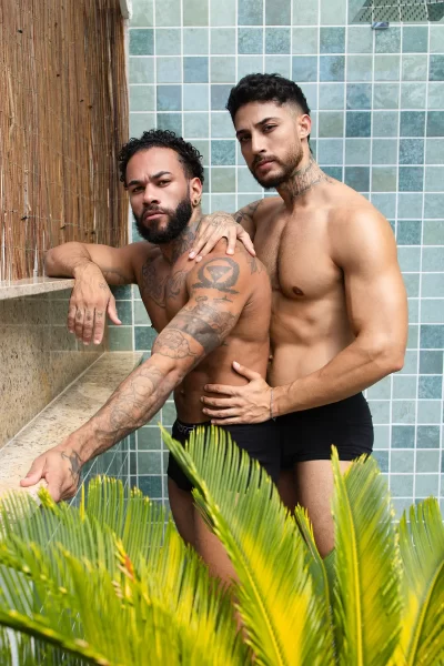 Andy Rodrigues & Markin Wolf Unleash Erotic Storm Gay Porn 1