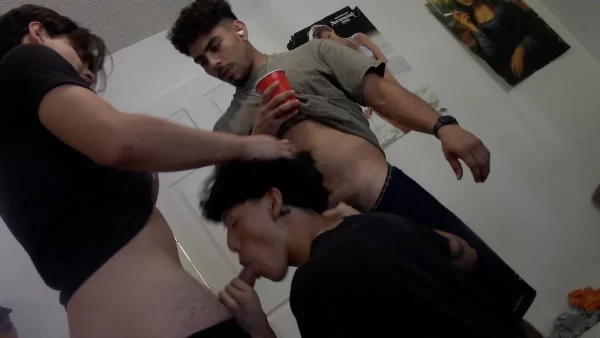 Chenny Gets Banged by the Frat Gang at FratX Gay Porn 1