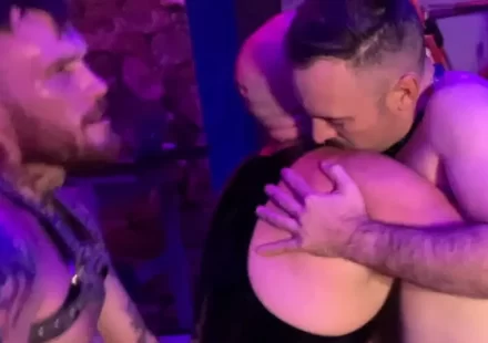 Daddies Dig Deep in a Dirty Gay Fisting Orgy Gay Porn