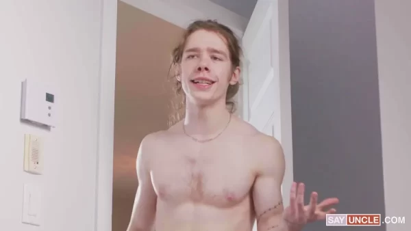 Jeremy Angel Licks Zack Lamattraque's Jizz Gay Porn 2