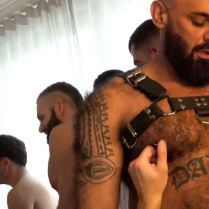 Leather-Bound Studs: A Sticky, Sweaty Orgy to Remember Gay Porn
