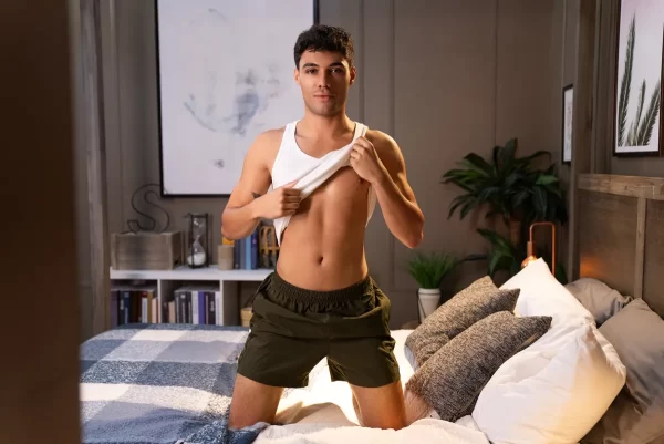Locked In For Cum: Brandon Dallas & Jayden Marcos Gay Porn 10