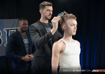 Lucky Banks' Hellish Initiation: A Cum Dump to Remember Gay Porn