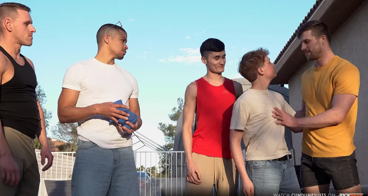Oliver Lamb’s First CumDumpSluts Gang-Bang Oliver Lamb's First CumDumpSluts Gang-Bang Gay Porn