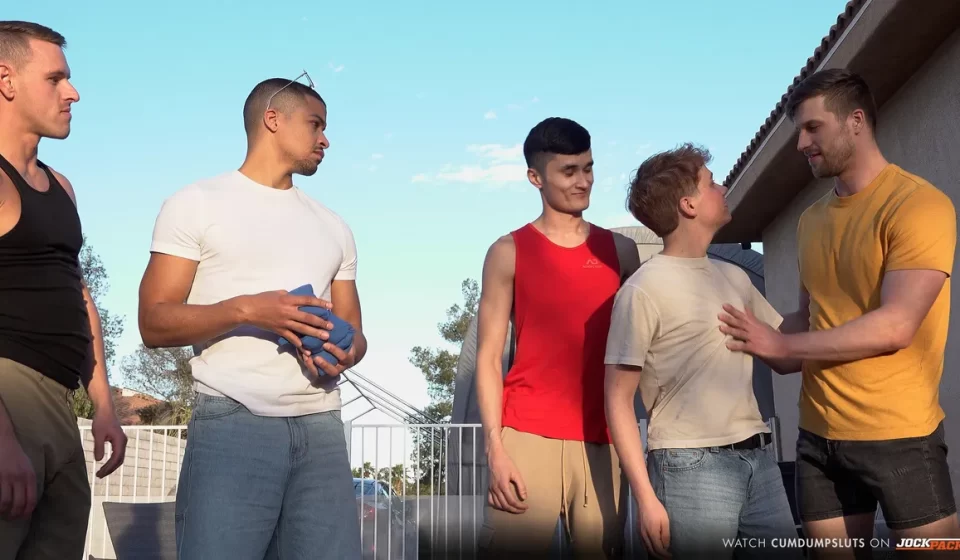Oliver Lamb’s First CumDumpSluts Gang-Bang Oliver Lamb's First CumDumpSluts Gang-Bang Gay Porn