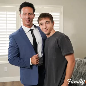 Right Place, Right Time: Dean Young & Apolo Adrii Reese Rideout & Jacob King: 40 is Just a Number Gay Porn