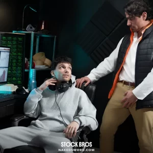 Stock Market Crash: Paul Codi & Jack DesFeux's Bareback Deal Gay Porn
