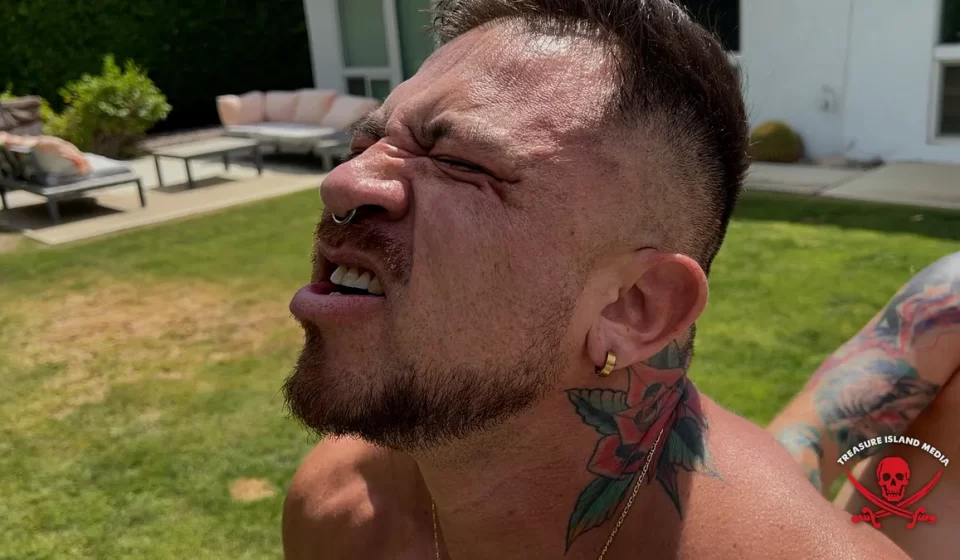 That Switch Takes Two Hung Studs Poolside—Raw & Rough Gay Porn