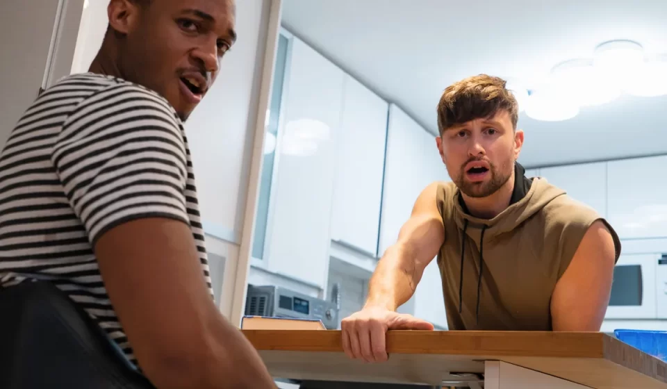 The Meat-Free Treat of Drew Dixon & Trent King Gay Porn