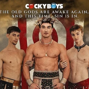 CockyBoys' Gods & Heroes Unleashes Divine Desires Gay Porn