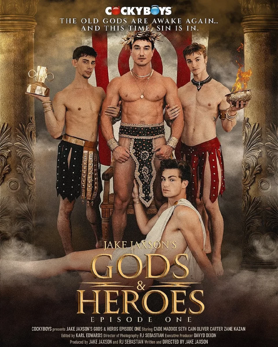CockyBoys' Gods & Heroes Unleashes Divine Desires 4 CockyBoys' Gods & Heroes Unleashes Divine Desires Gay Porn 4