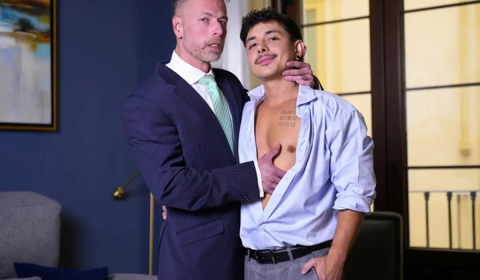 Daddy Ralph Legant Takes Jordan Neo’s Uncut Cock Gay Porn