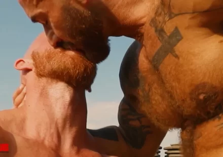 Francois Sagat & Danny Wyatt: Fun Under The Sun Gay Porn